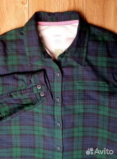 L.L.Bean Шерпа Овершот /Теплая Рубашка (USA)
