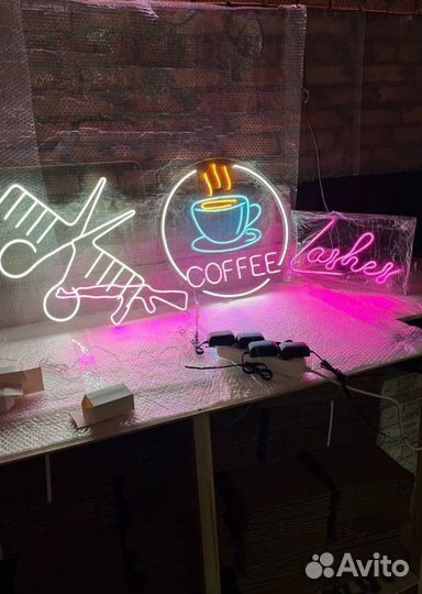 Неоновая вывеска на заказ