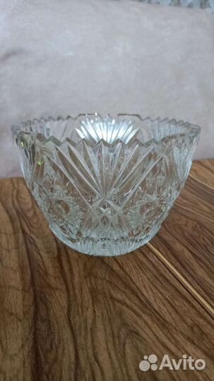 Хрустальные блюда