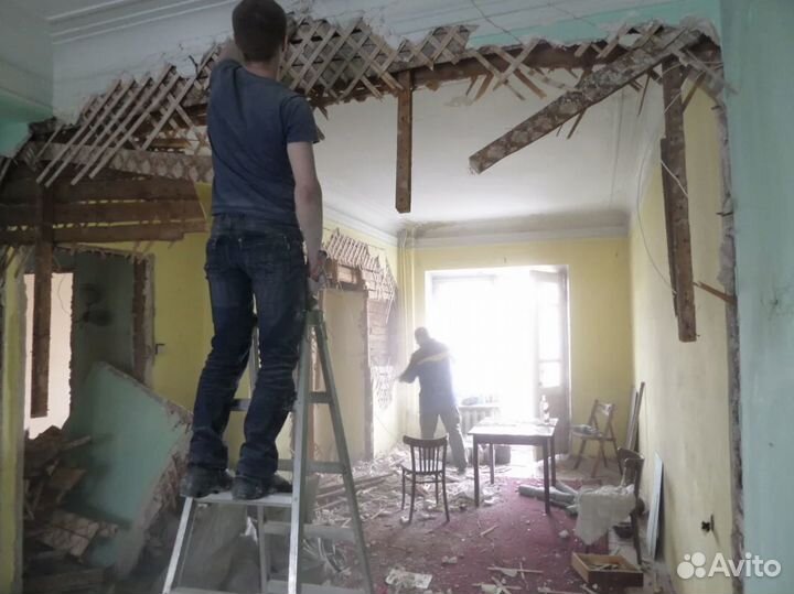 Демонтаж ванной