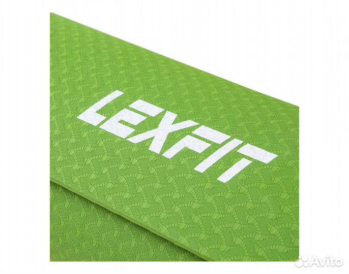 Коврик lexfit зелен. 1см, lkem-3039A-1