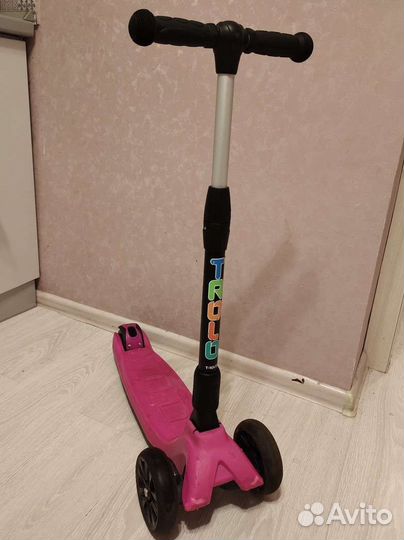 Самокат детский трехколесный Trolo Rapid