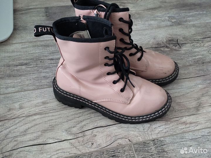Ботинки демисезонные для девочки 32 размер