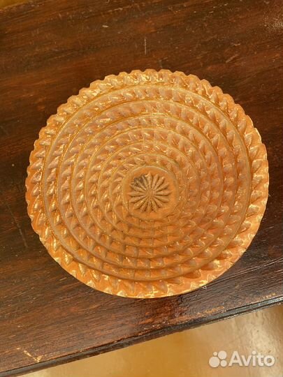 Ваза деревянная