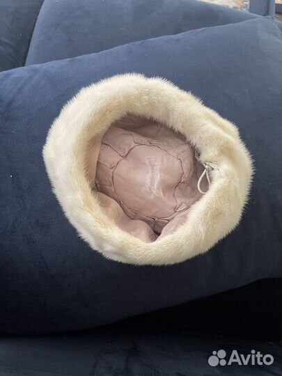 Берет норковый мягкий