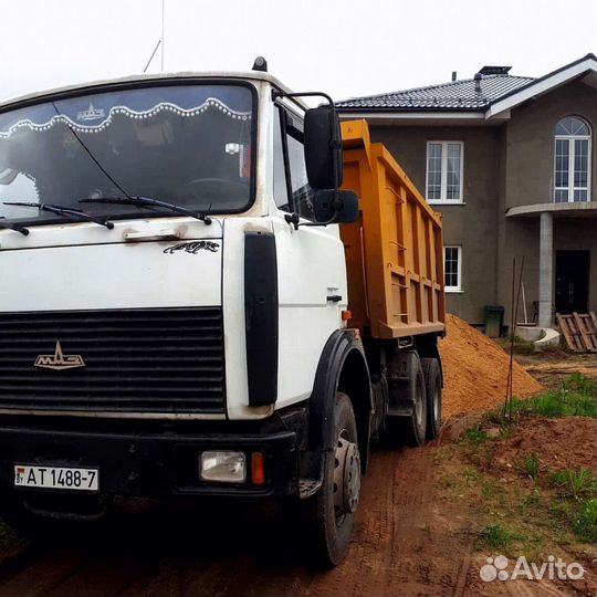Песок мытый в наличии