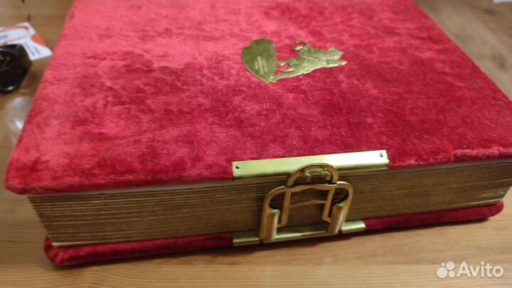 Фотоальбом СССР бархатный новый
