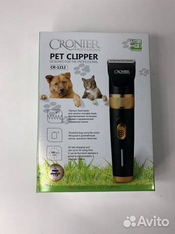 Машинка для стрижки собак Cronier cr1212