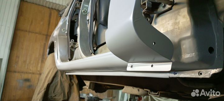 Замена порогов сварка авто