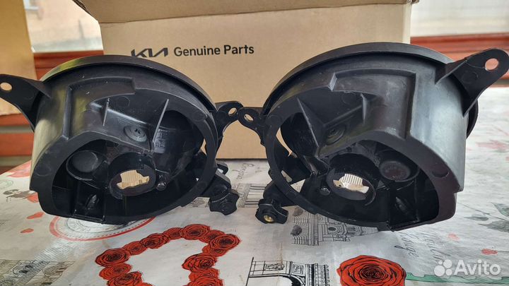 Противотуманные фары киа соренто 1