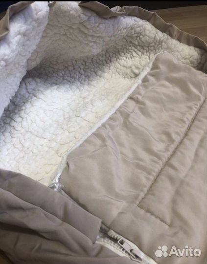 Зимний конверт в коляску