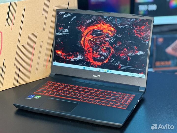 Новый игровой MSI RTX 3060/i7-12пок/240 hz/ssd 512