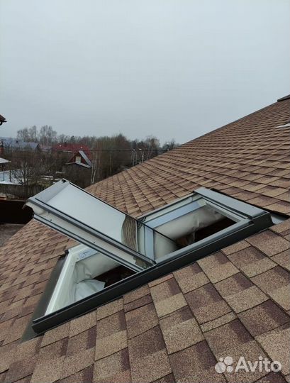 Мансардные окна velux арт418