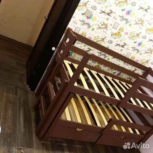 Детская выкатная кровать