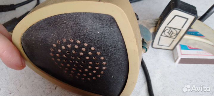 Винтажные ретро наушники Эхо тдс101 со схемой