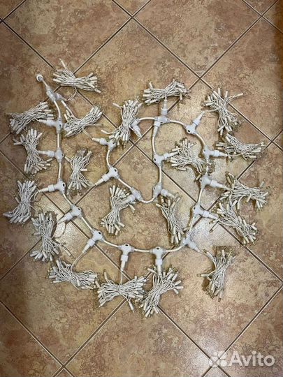 Гирлянда-дождь Rich Led светодиодная 2х3м