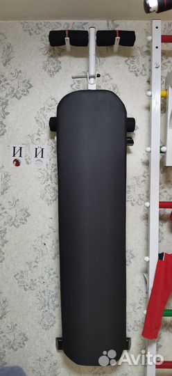 Скамья для жима и пресса бу для шведской стенки