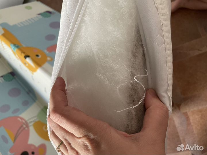 Матрас в круглую кроватку