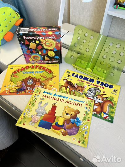 Melissa Doug, Блоки Дьеныша, пазлы, шнуровки