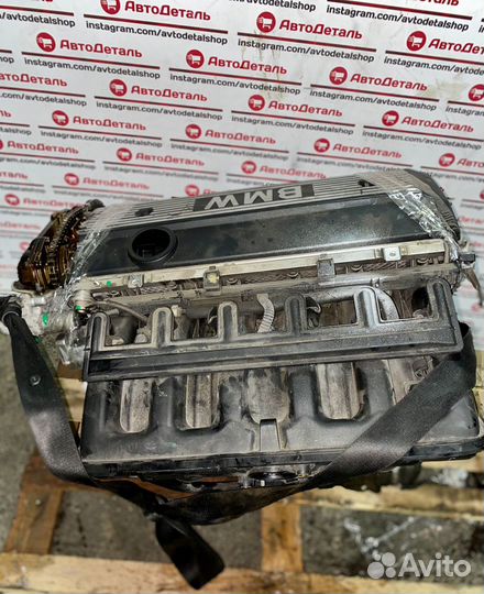 Двигатель контрактный M52B28 286S4 2.8 BMW 2vanos