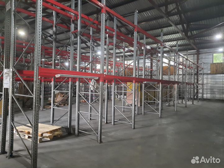 Стеллажи складские паллетные для склада бу