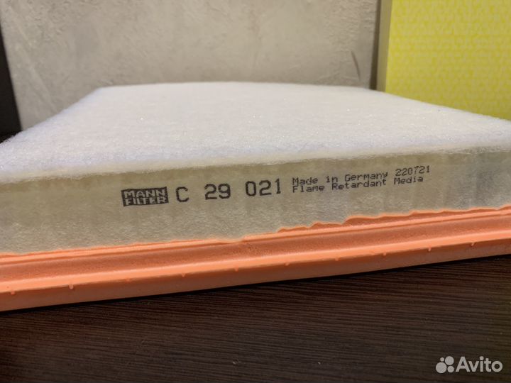 Фильтр воздушный Mann для Volvo 31370089