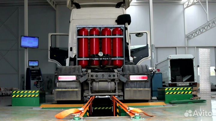Комплект №93EO газодизель на грузовое авто Man
