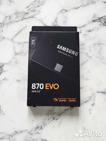 Samsung 870 EVO 2Tb SSD Новый
