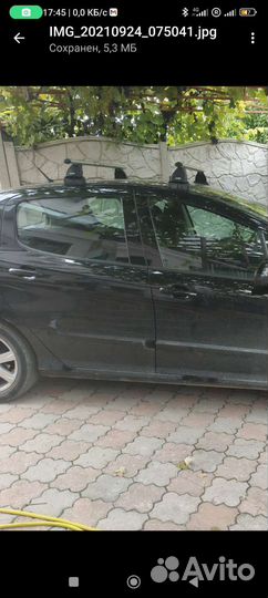 Багажник на крышу peugeot 308, 407 и пр