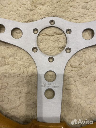 Деревянный руль O.B.A