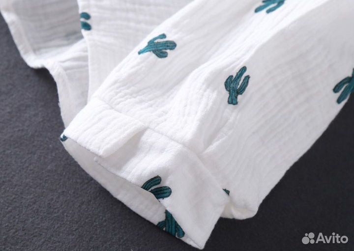 Пижама женская хлопок муслин