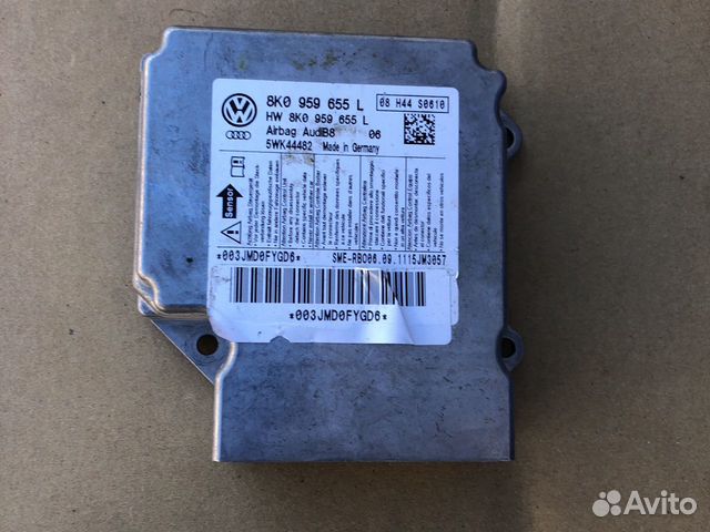 Блок айрбек айрбак управления airbag audi A4 B8