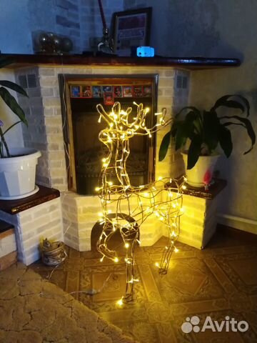 Предметы интерьера, новогодний олень