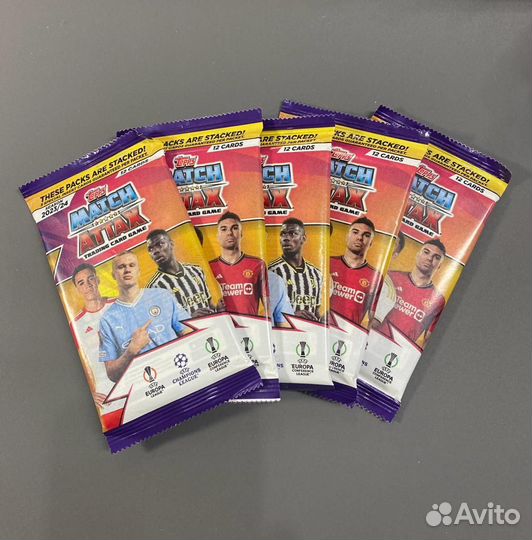 Карточки Лига Чемпионов Match Attax 2023/24 Topps