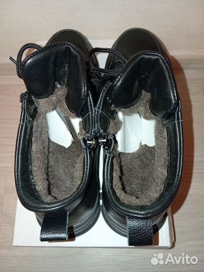 Ботинки мужские зимние 43 размер натуральная кожа