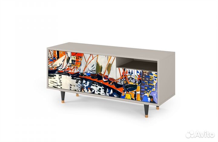 Тв-тумба T7 - Сатин - Le Sechage des voiles