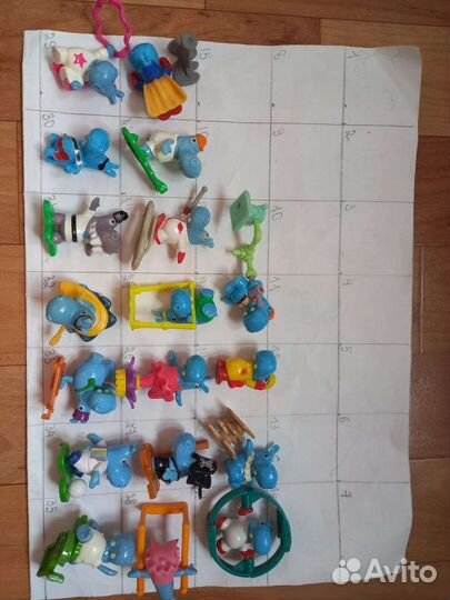Игрушки из киндер сюрприз