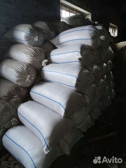 Опилки от пилорамы в мешках