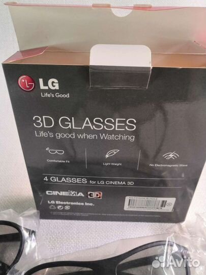 3D очки LG