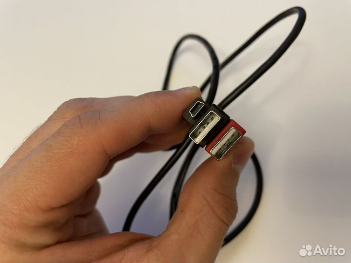 Кабель для HDD mini USB с дополнительным питанием