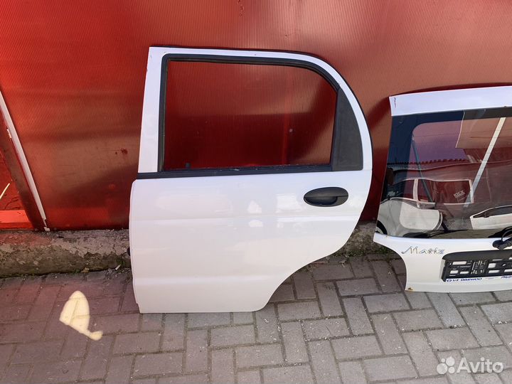 Двери на daewoo matiz