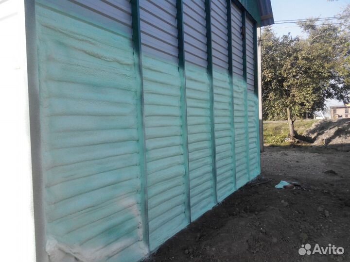 Утепление, шумоизоляция дома и складских помещений