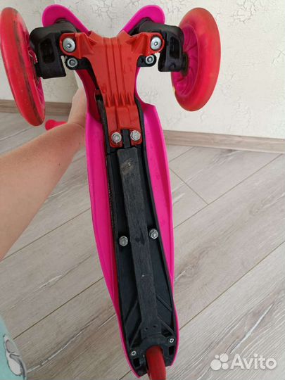 Самокат детский трехколесный бу