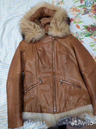 Куртка женская натуральная кожа 44-46р