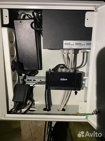 Монтаж видеонаблюдения