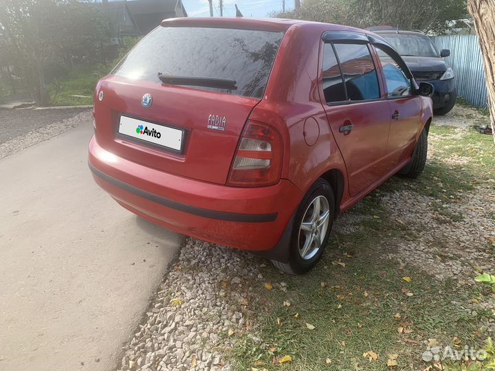 Skoda Fabia 1.4 МТ, 2002, 203 000 км