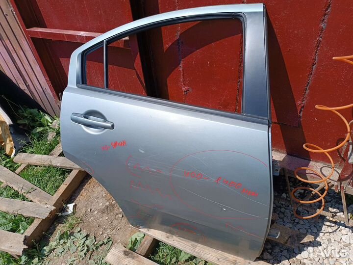 Задние двери Mitsubishi Galant 9 Дефект