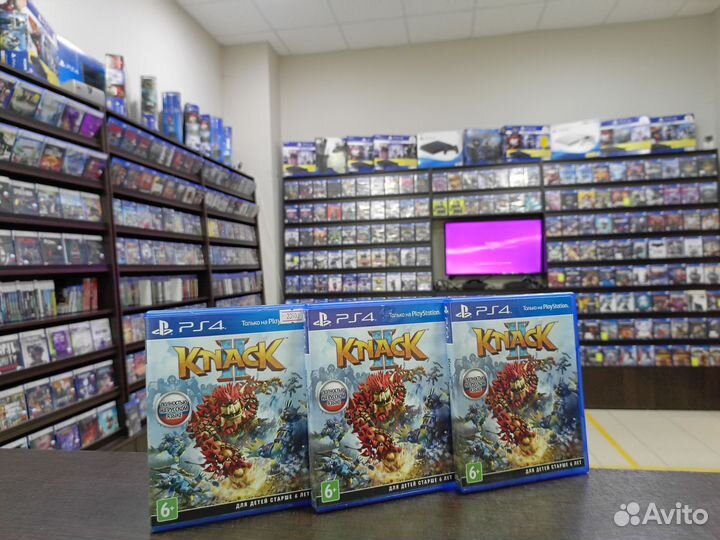 Knack 2 PS4 (возможен обмен)