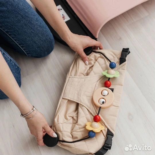 Шезлонг детский новый