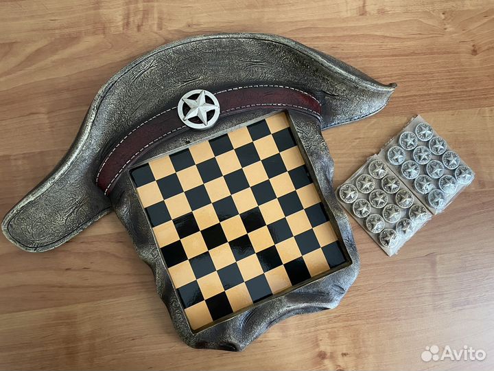 Подарочный набор Настольная игра шашки новая